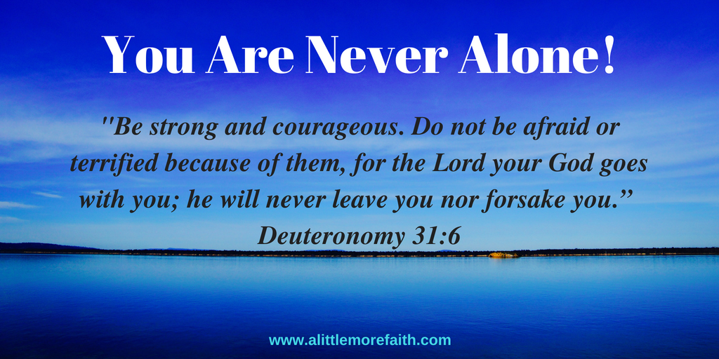 You Are Never Alone! (1)